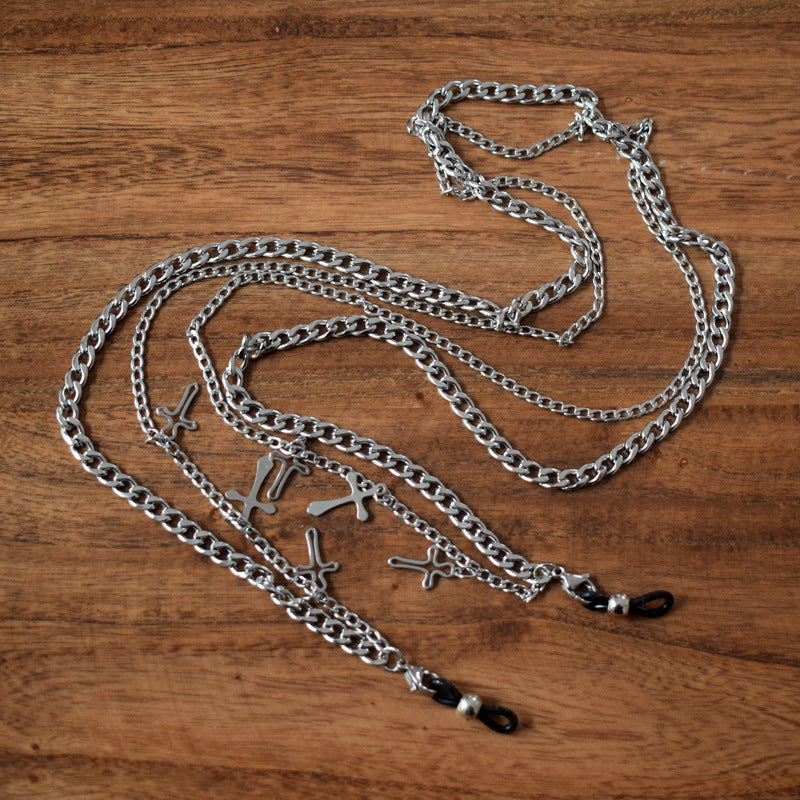 Industrial Style Chain Eyewear Retainer Kalsten