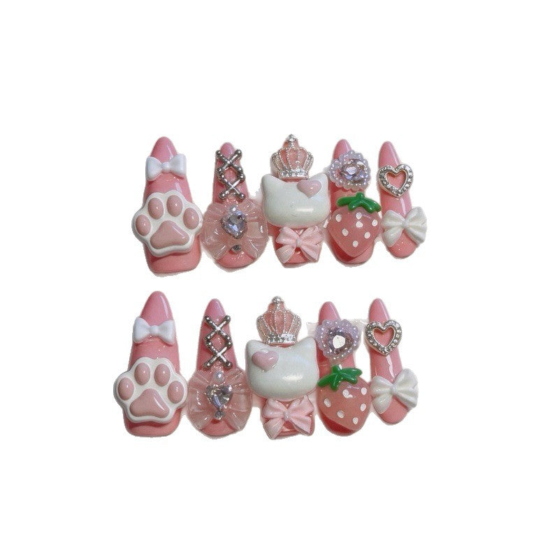 Whimsical Animal-Themed Nail Art Kit