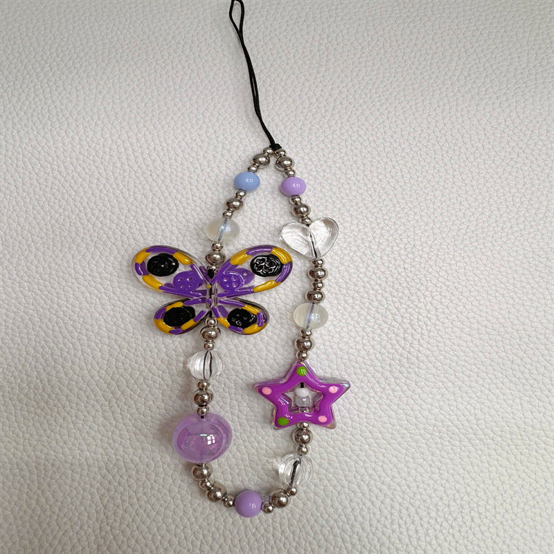 Beaded Butterfly and Star Accessory Kalsten