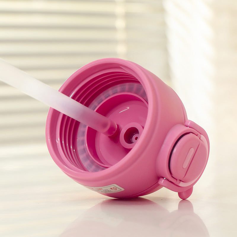 Women Insulated Water Bottle with Practical Carry Strap and Playful Design Kalsten