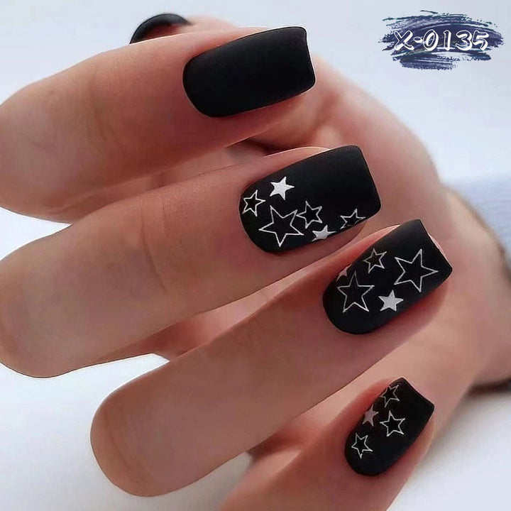 Artistic Star Pattern Nail Art Kit