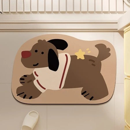 Cartoon Themed Floor Mat