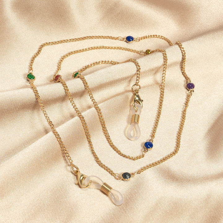 Decorative Eyewear Chain with Colorful Beads Kalsten