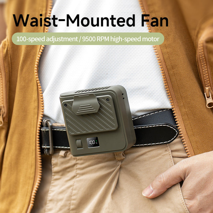 Unisex Portable Rechargeable Clip-On Battery Pack Kalsten