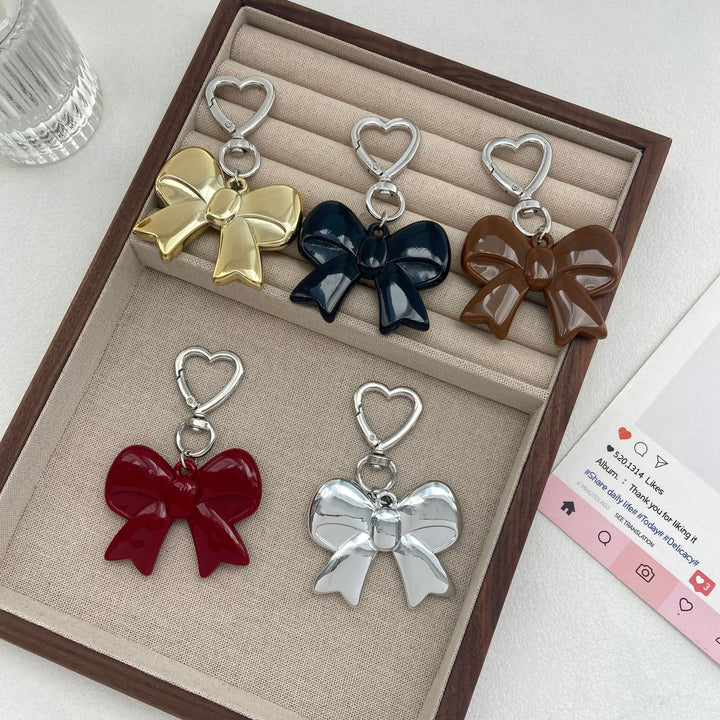 Elegant Bow-Shaped Keychain Kalsten