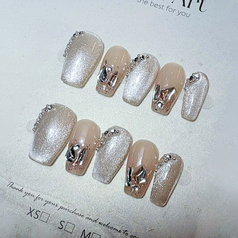Handmade Press-On Nail Set Kalsten