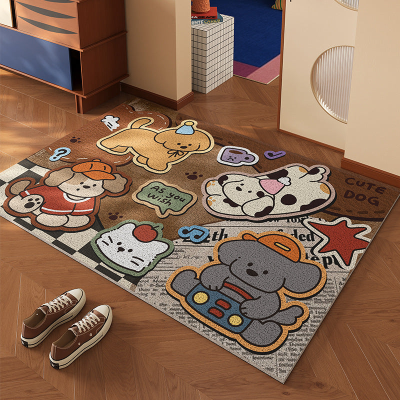 Creative Pet-Themed Decorative Area Rug