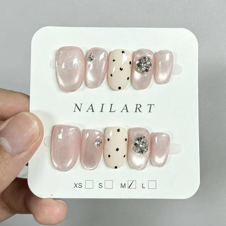 Premium Artistic Press-On Nail Set Kalsten
