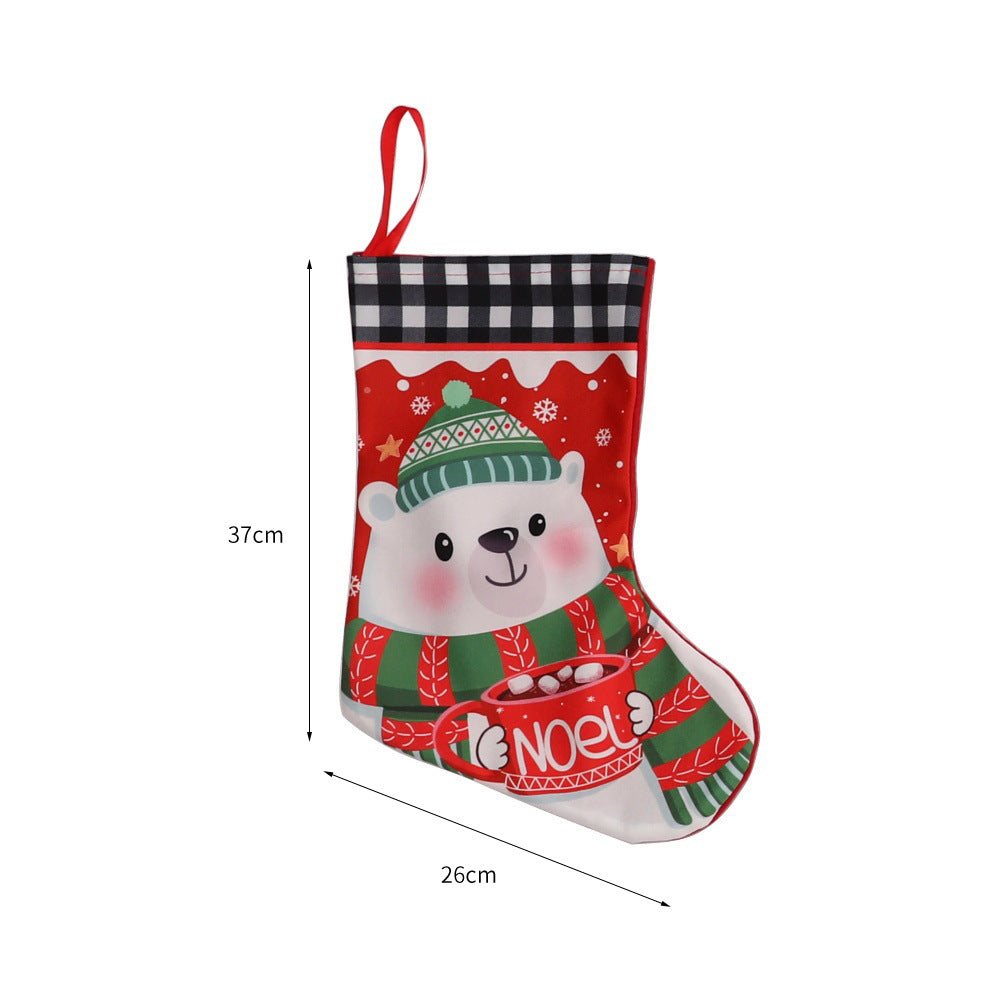 Christmas Themed Decorative Stocking