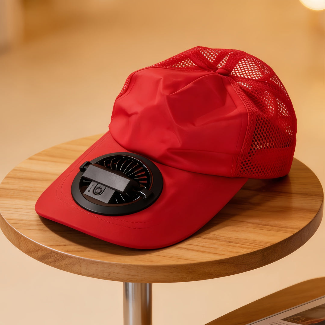 Unisex cap with integrated fan Kalsten