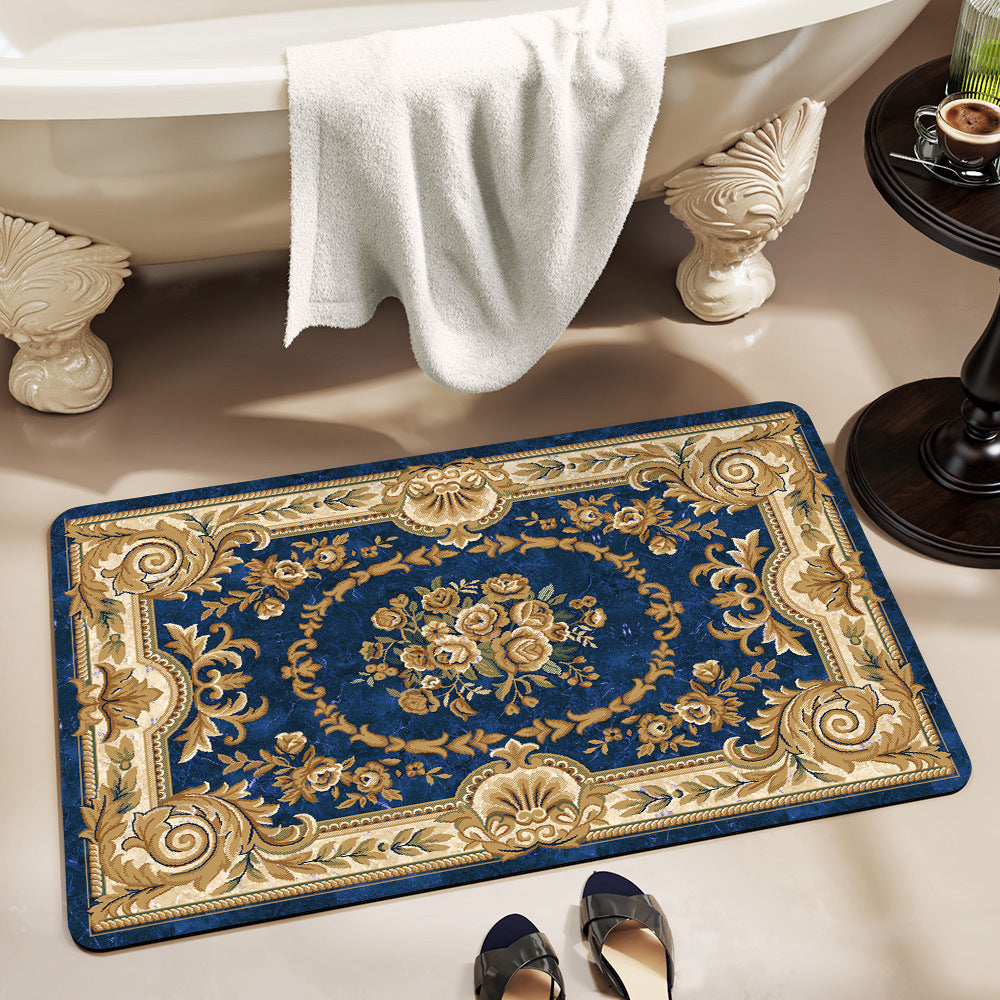 Ornate Decorative Bath Mat Kalsten