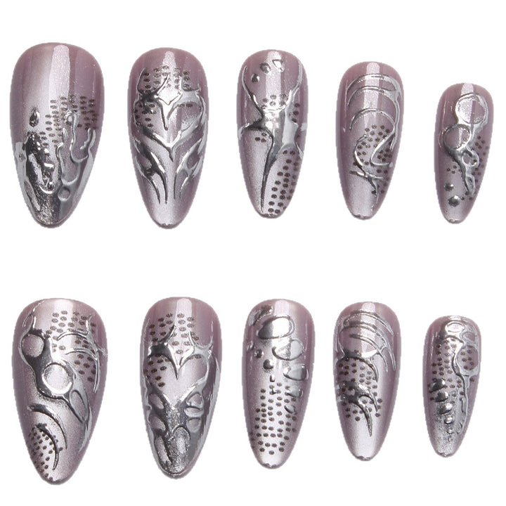 Artful Nail Tips with Modern Design Kalsten