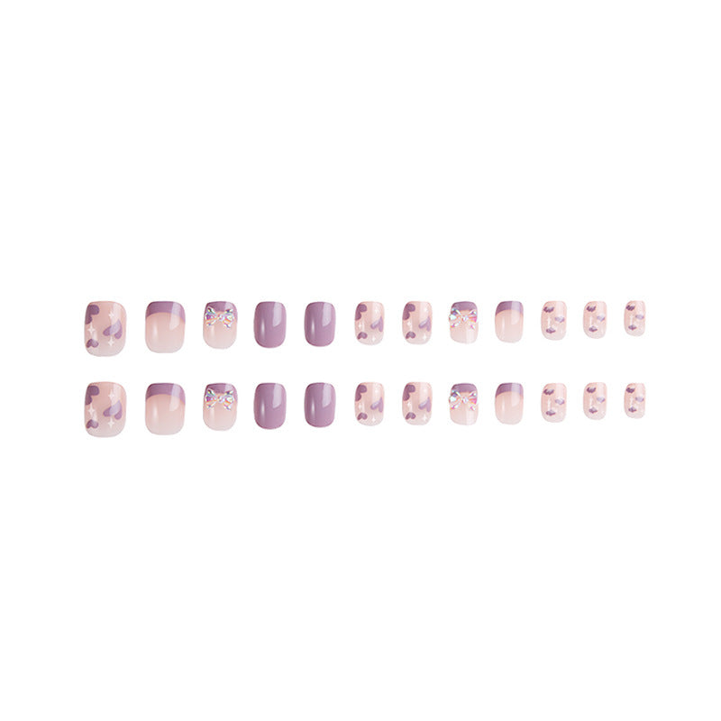 Stylish Decorative Press-On Nail Set