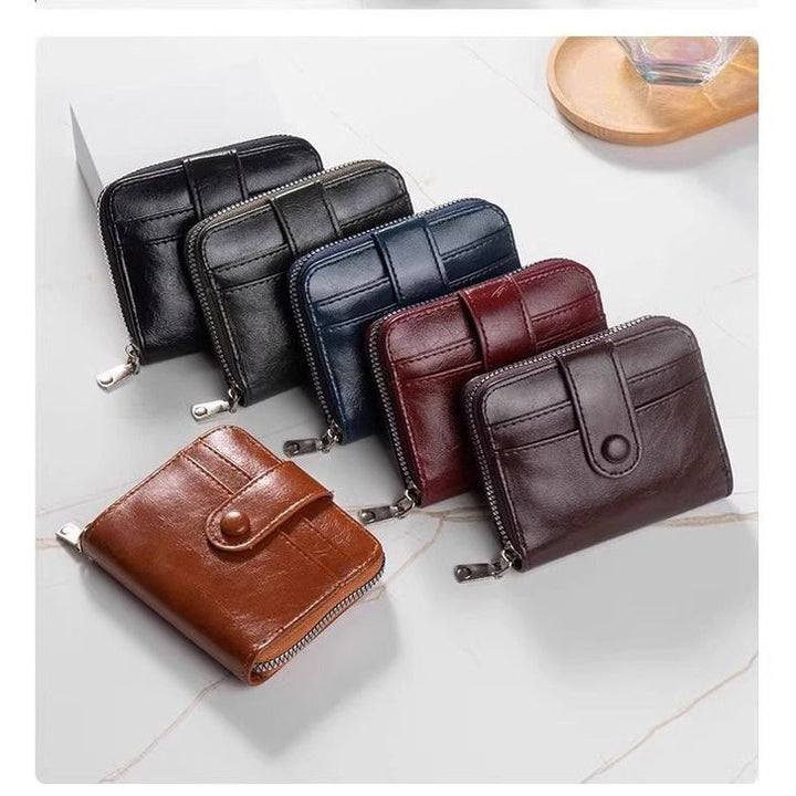 Compact Zippered Card Wallet Kalsten