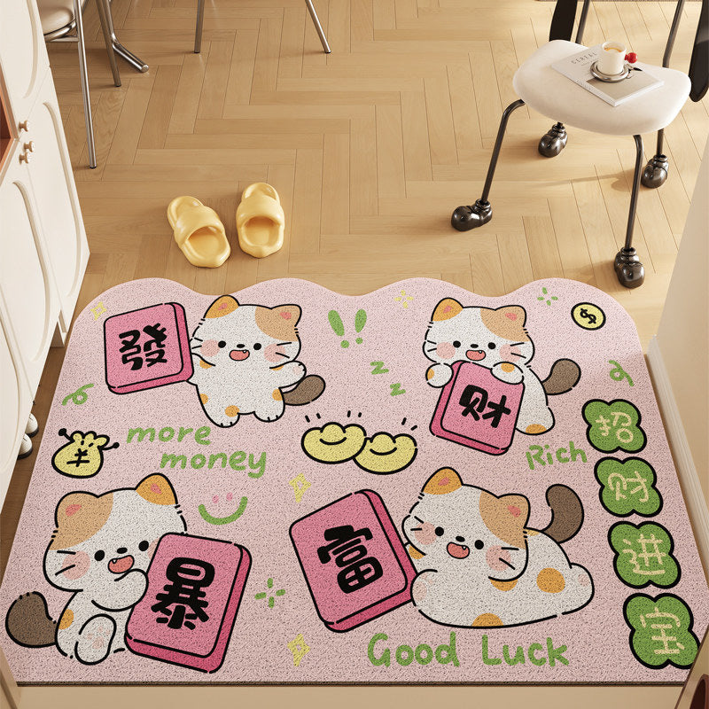 Cartoon-Themed Decorative Area Mat