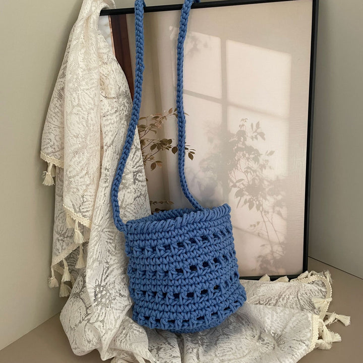 Macrame Handbag in Boho Style Kalsten