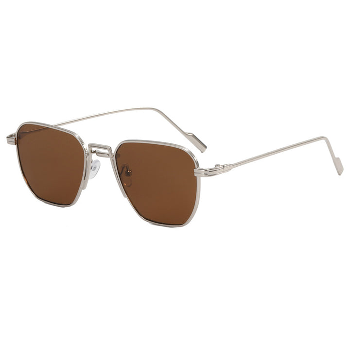 Women’s fashionable square glasses with minimalist frame structure Kalsten