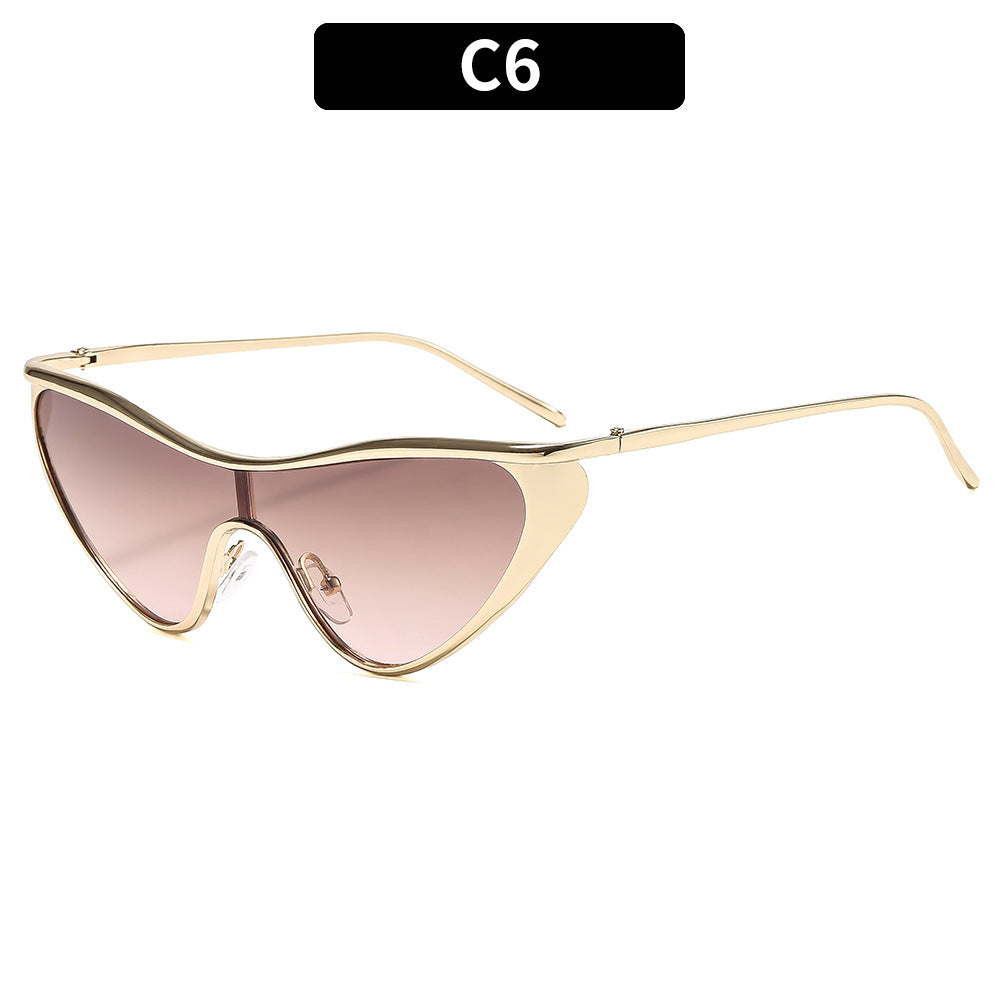 Avant-Garde Cat-Eye Sunglasses