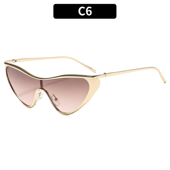 Avant-Garde Cat-Eye Sunglasses