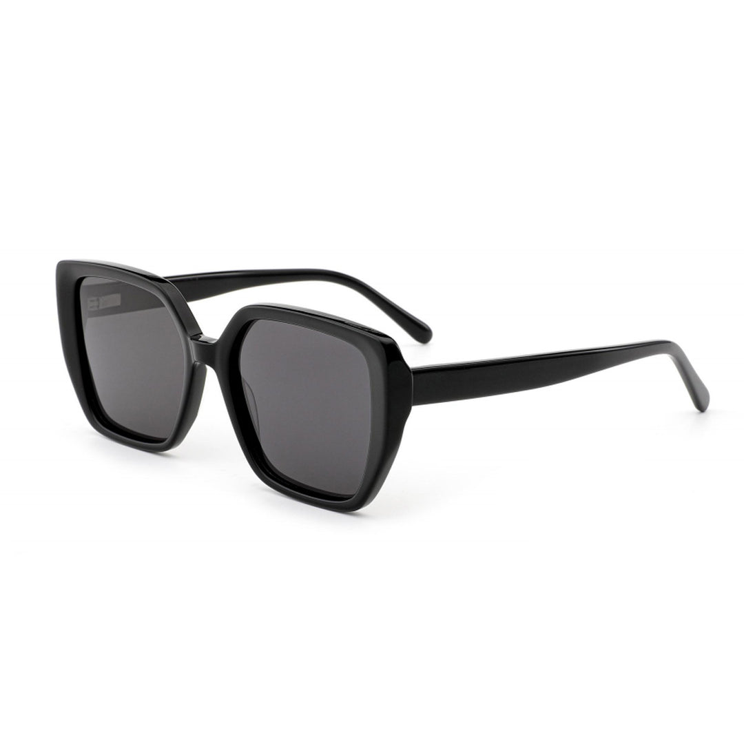 Women's sunglasses with fashionable, multifaceted frame and UV protection Kalsten