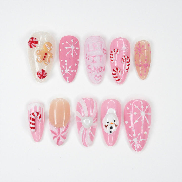 Festive Nail Templates Kalsten