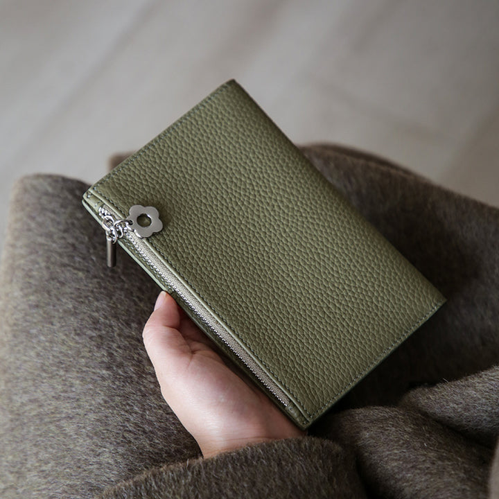 Premium Textured Leather Passport Holder Kalsten