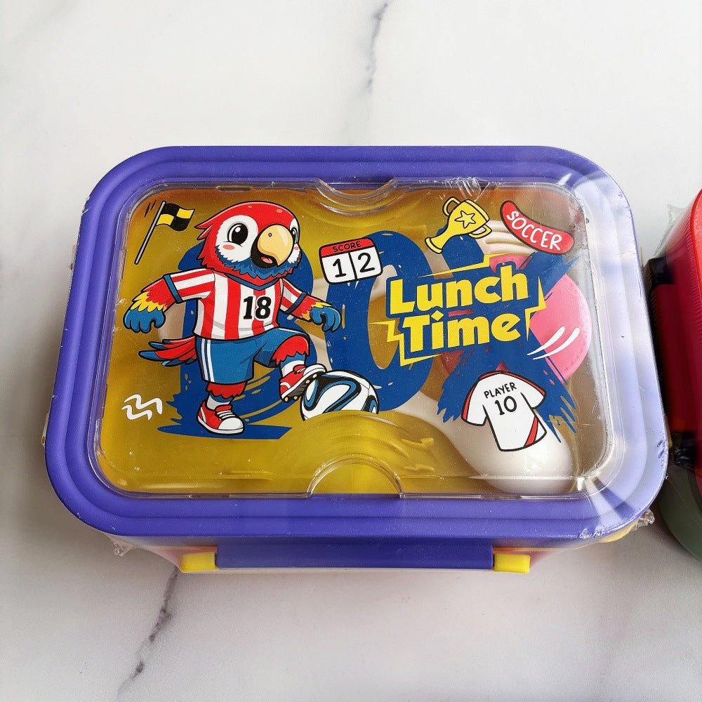 Cartoon-Themed Lunch Bento Box