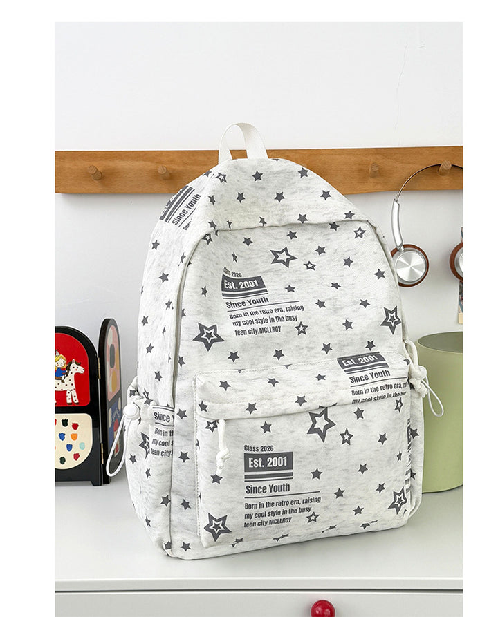 Retro-Inspired Graphic Backpack Kalsten