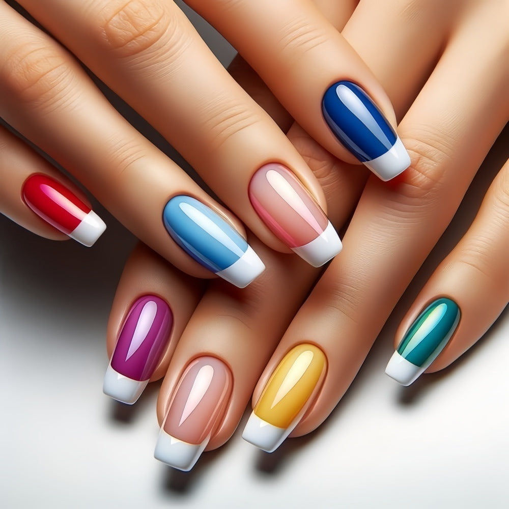 Nail Art Set with Creative Color Variations Kalsten