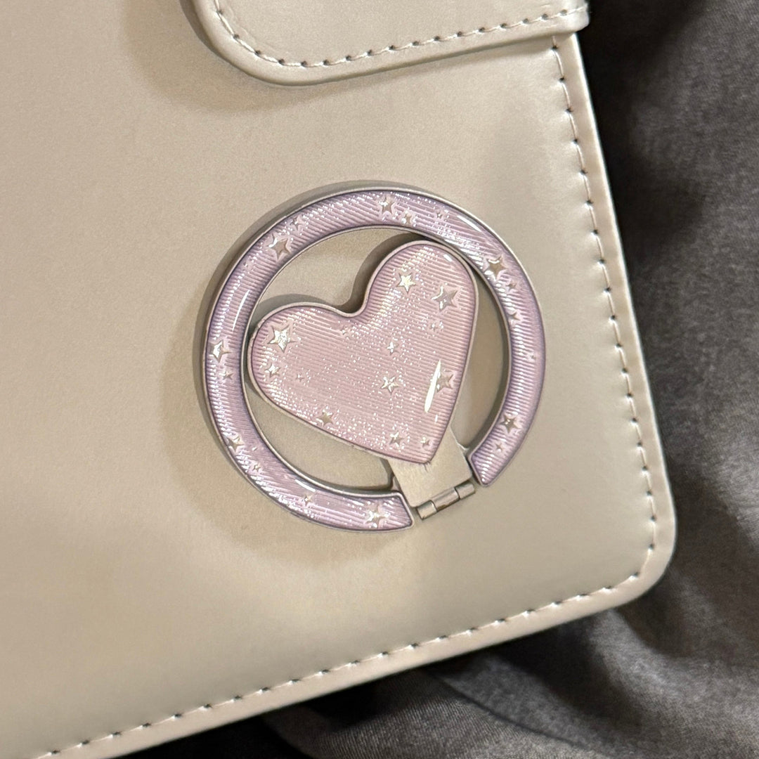 Stylish cosmetic bag with heart motif Kalsten