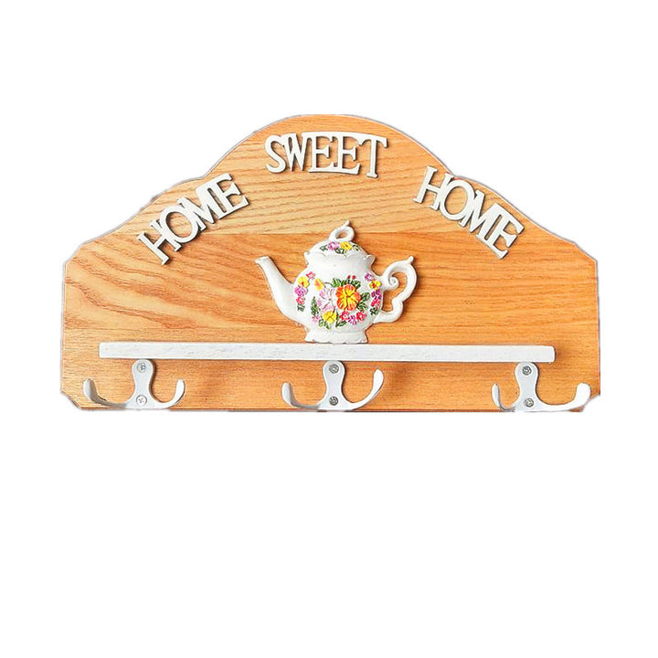 Decorative Home Sweet Home Wall Hook Rack