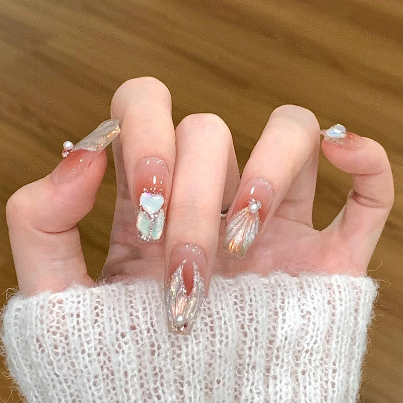 Decorative Ombre Press-On Nails Kalsten