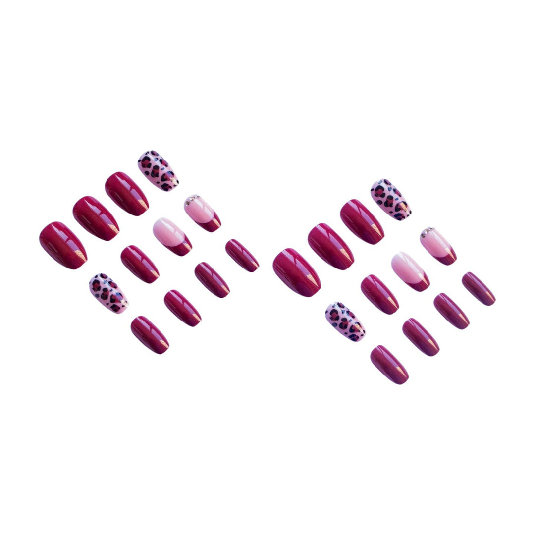Chic Decorative Long Nail Art Set