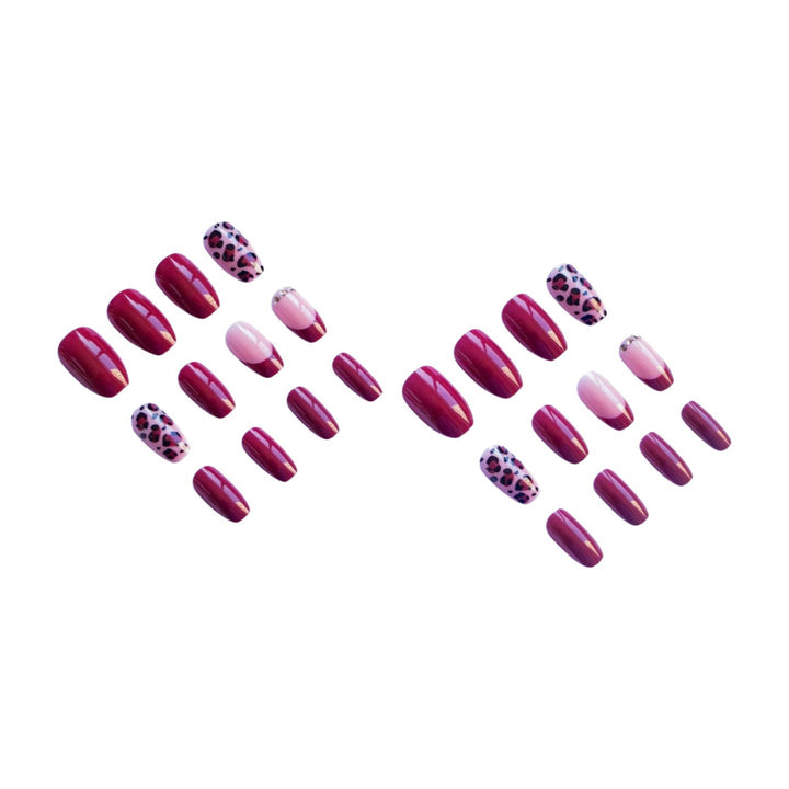 Chic Decorative Long Nail Art Set