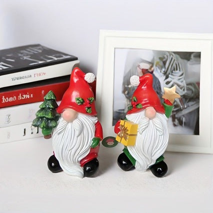 Playful Santa Claus decoration figure Kalsten