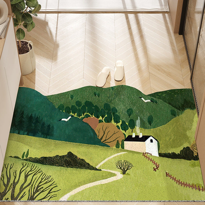 Cartoon Forest Animal Doormat Kalsten