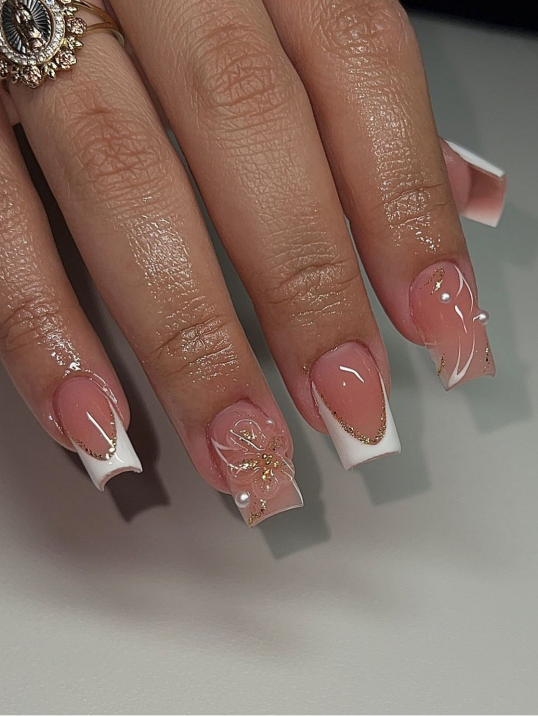 Elegant Nail Art Press-On Set Kalsten