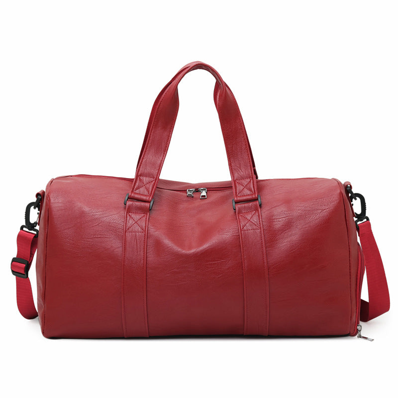 Premium Leather Gym Duffle Bag Kalsten