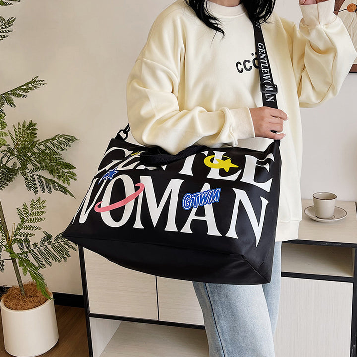 Trendy Graphic Tote Bag Kalsten