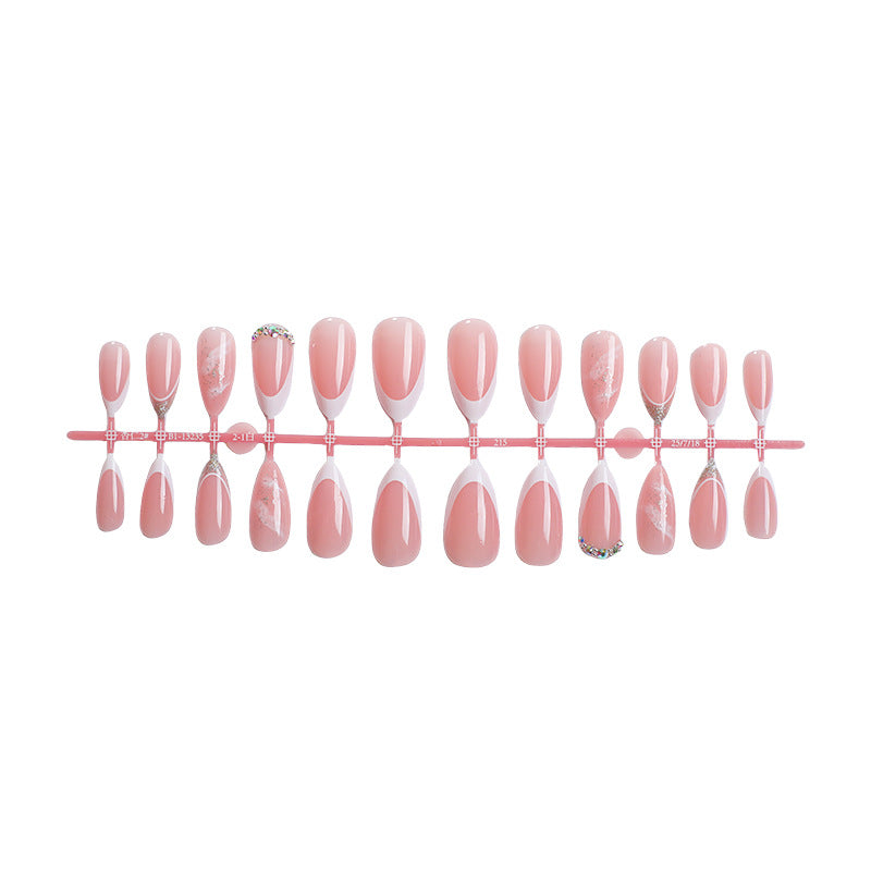 Premium Decorative Press-On Nail Set with Artistic Finishing Kalsten