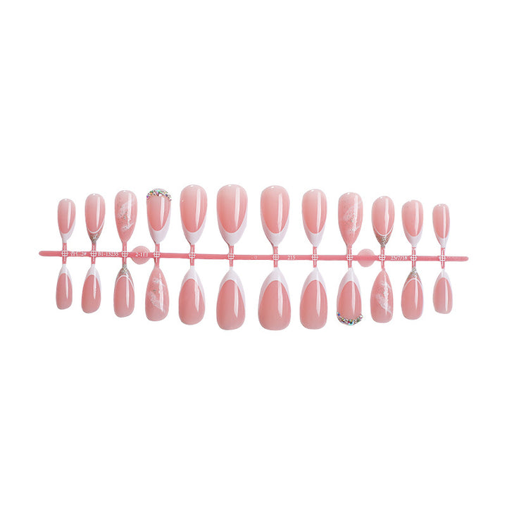 Premium Decorative Press-On Nail Set with Artistic Finishing Kalsten