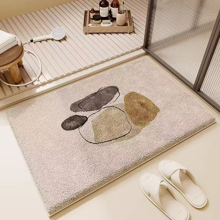 Textured Absorbent Bathroom Mat Kalsten