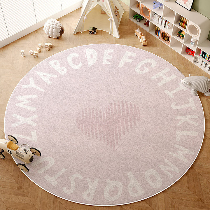 Educational Alphabet Learning Area Rug