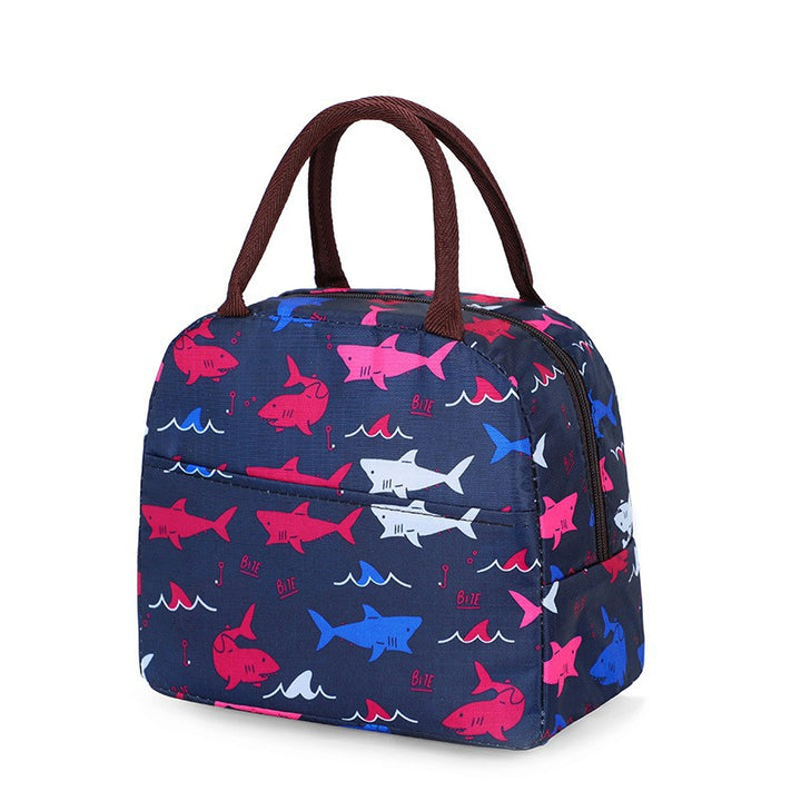 Cute Penguin-Themed Insulated Lunch Tote
