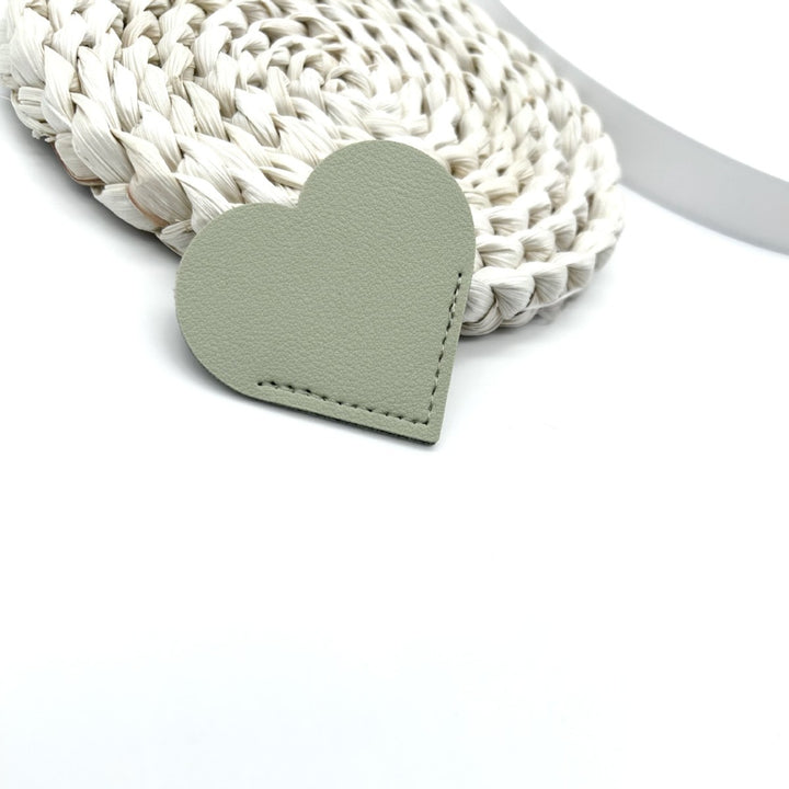 Heart-Shaped Leather Accessory Kalsten