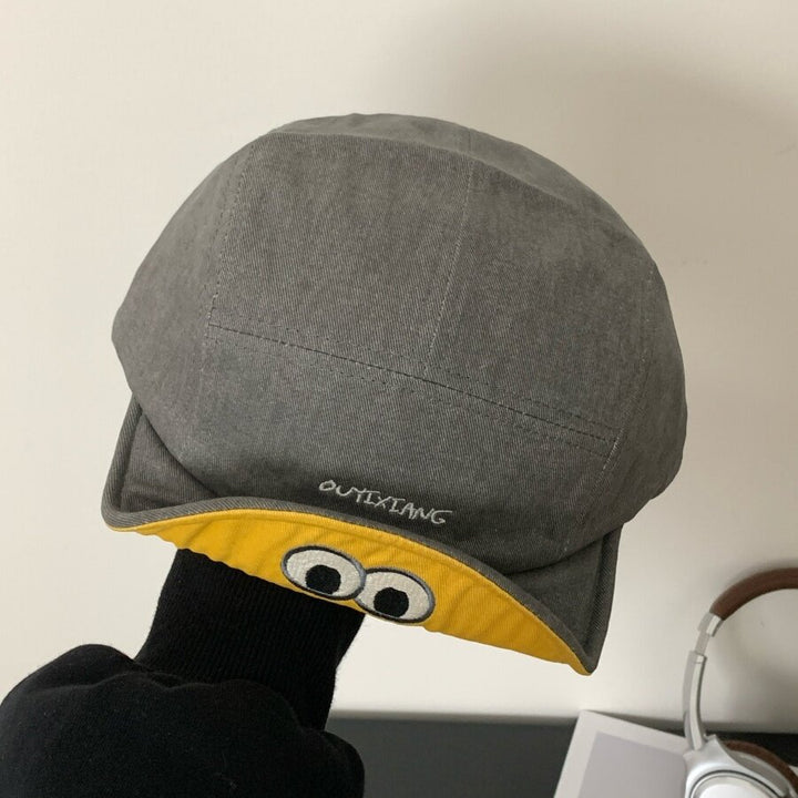 Playful Embroidered Cap