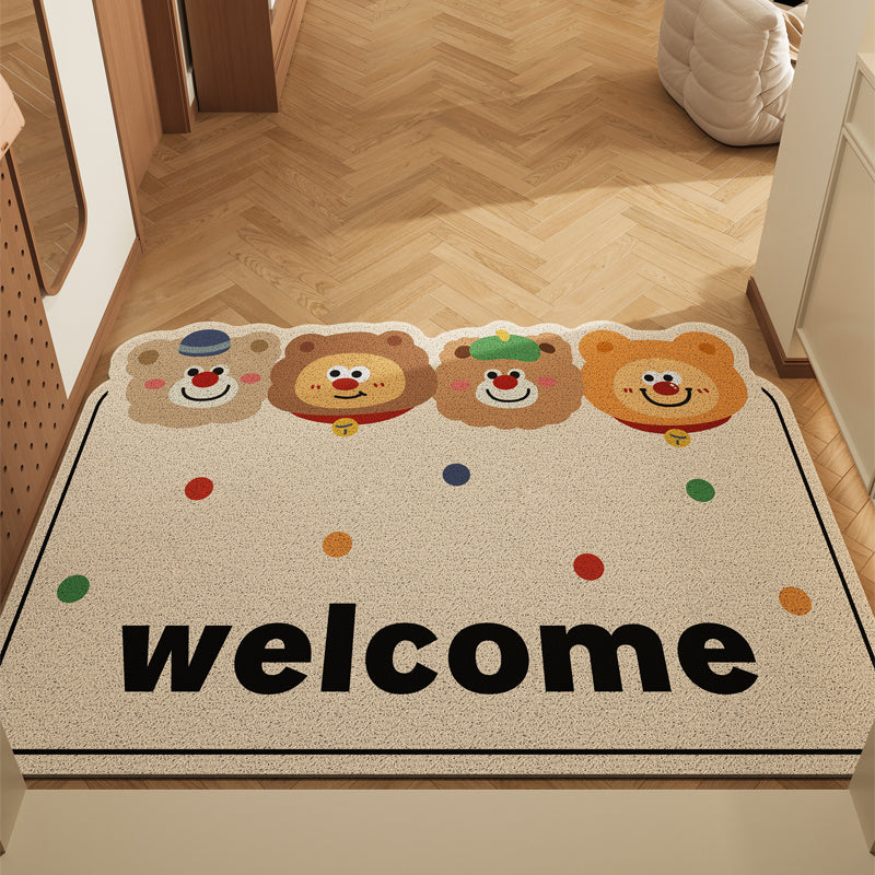 Cartoon Character Welcome Mat