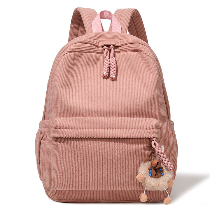 Cute Corduroy Backpack Kalsten