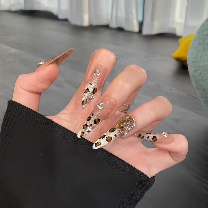 Crystal Embellished Press-On Nails Kalsten