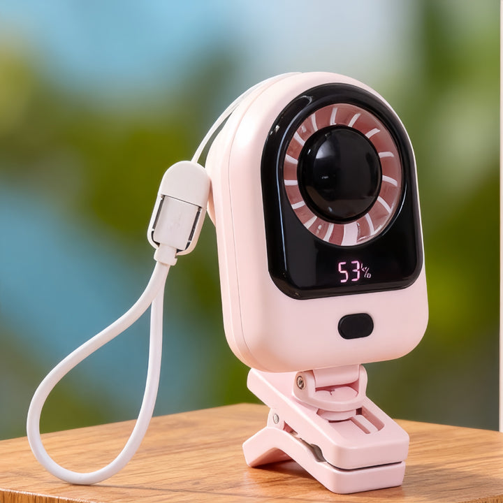 Ladies Portable Mini Air Cooler with Digital Display Kalsten